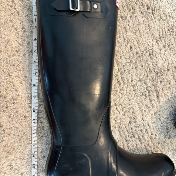 Hunter Original Tall Black Rain Boots - Picture 6 of 6